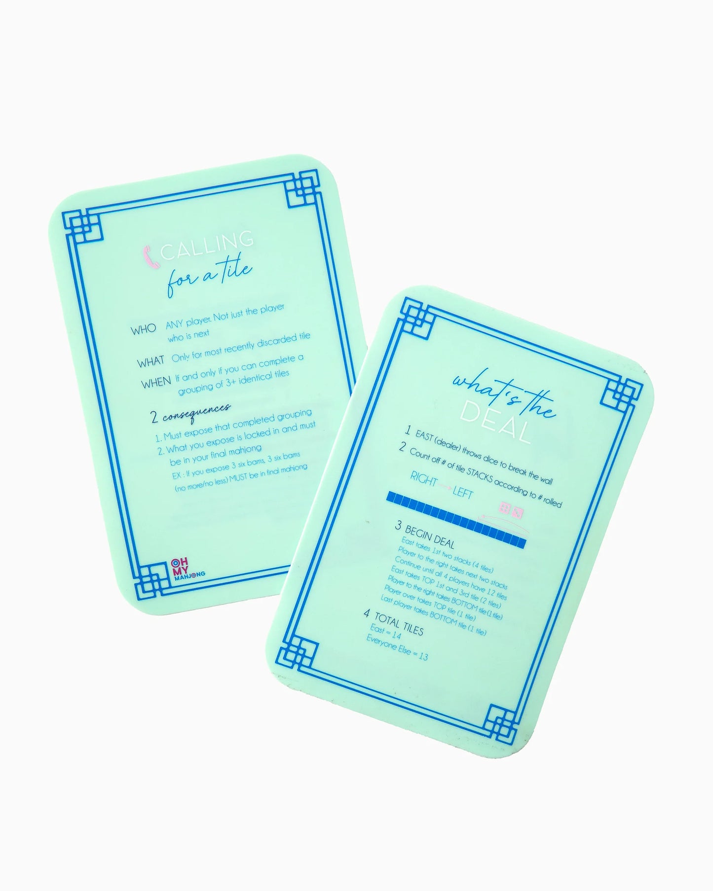 MINT : Mahjong Tile Shufflers