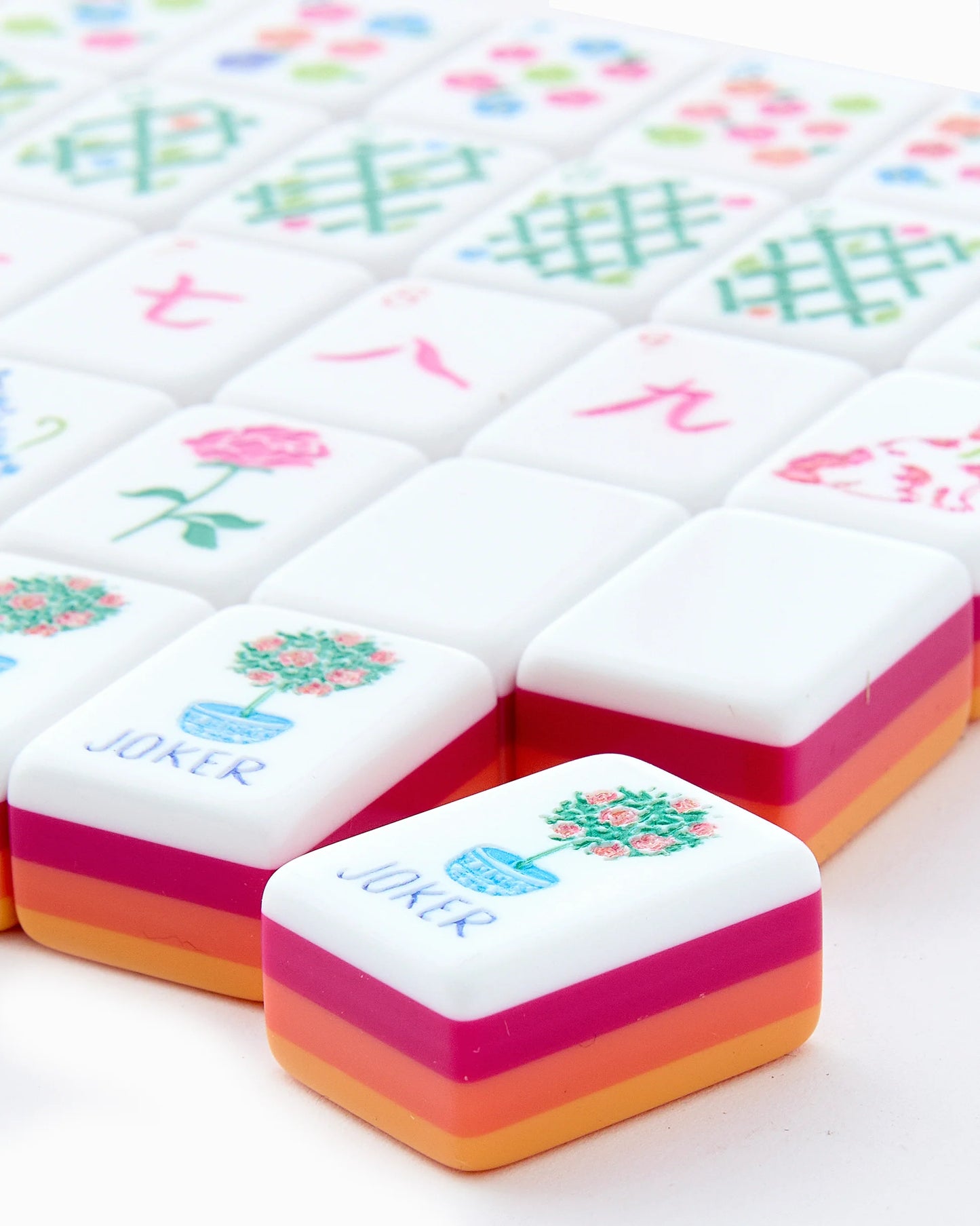 SUNSET: Mahjong Tile Set