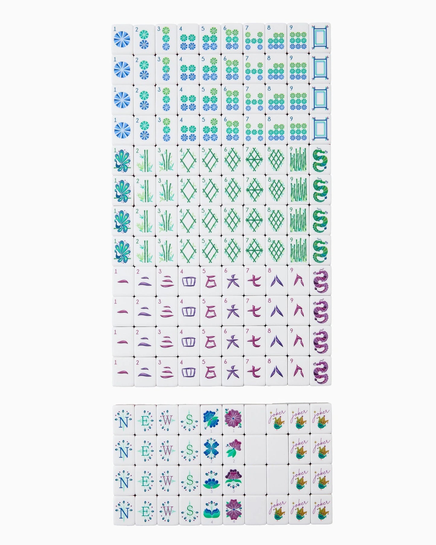 LAGOON: Mahjong Tile Set