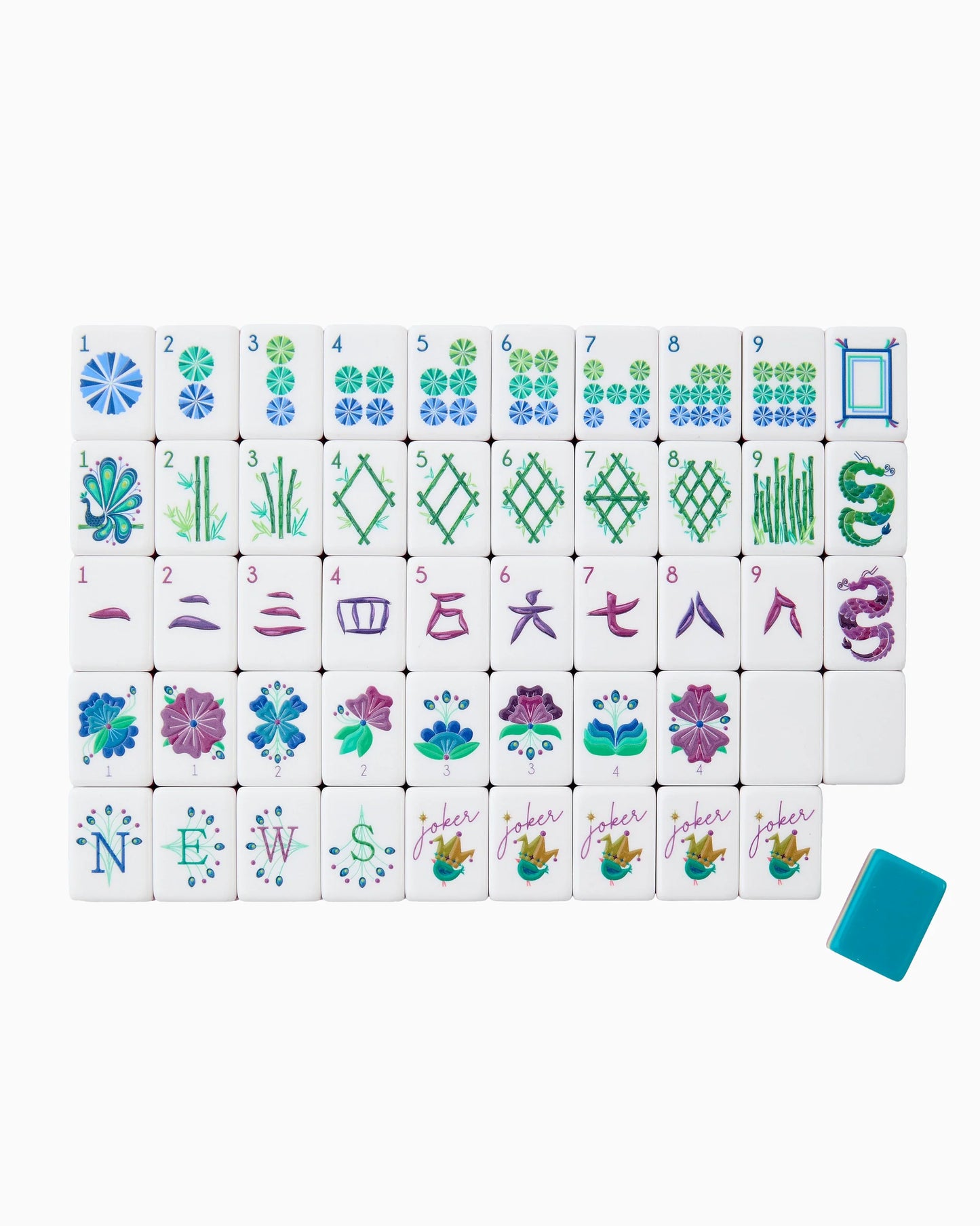 LAGOON: Mahjong Tile Set