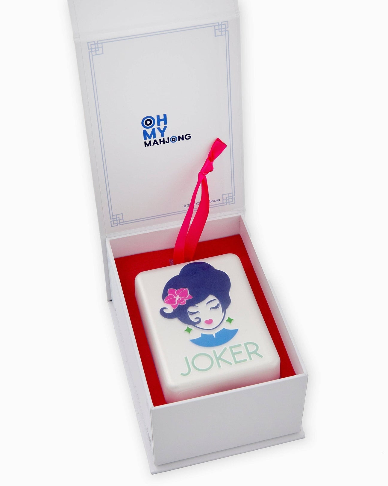 LOLA MAHJONG TILE ORNAMENT