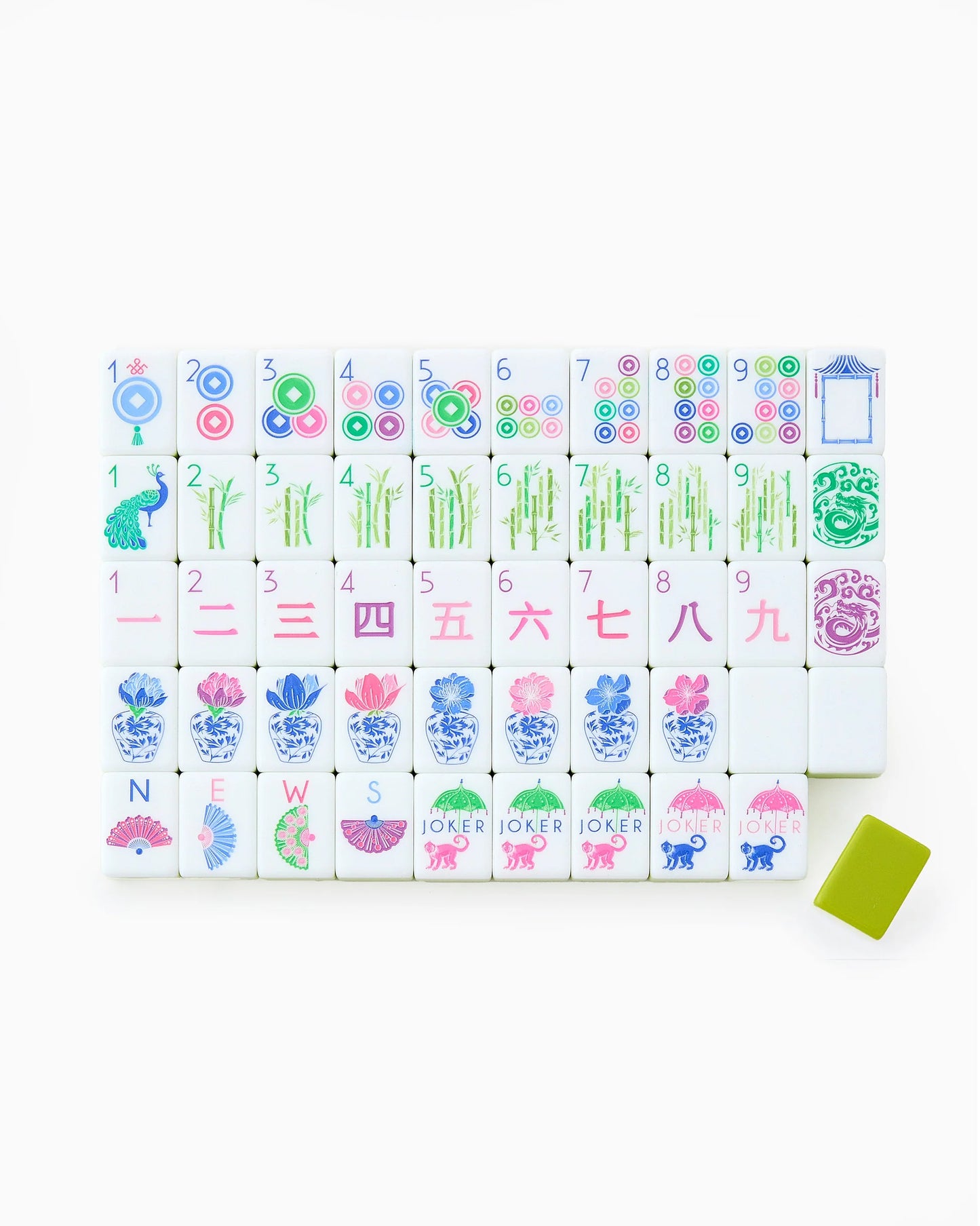 LIMONCELLO: Mahjong Tile Set