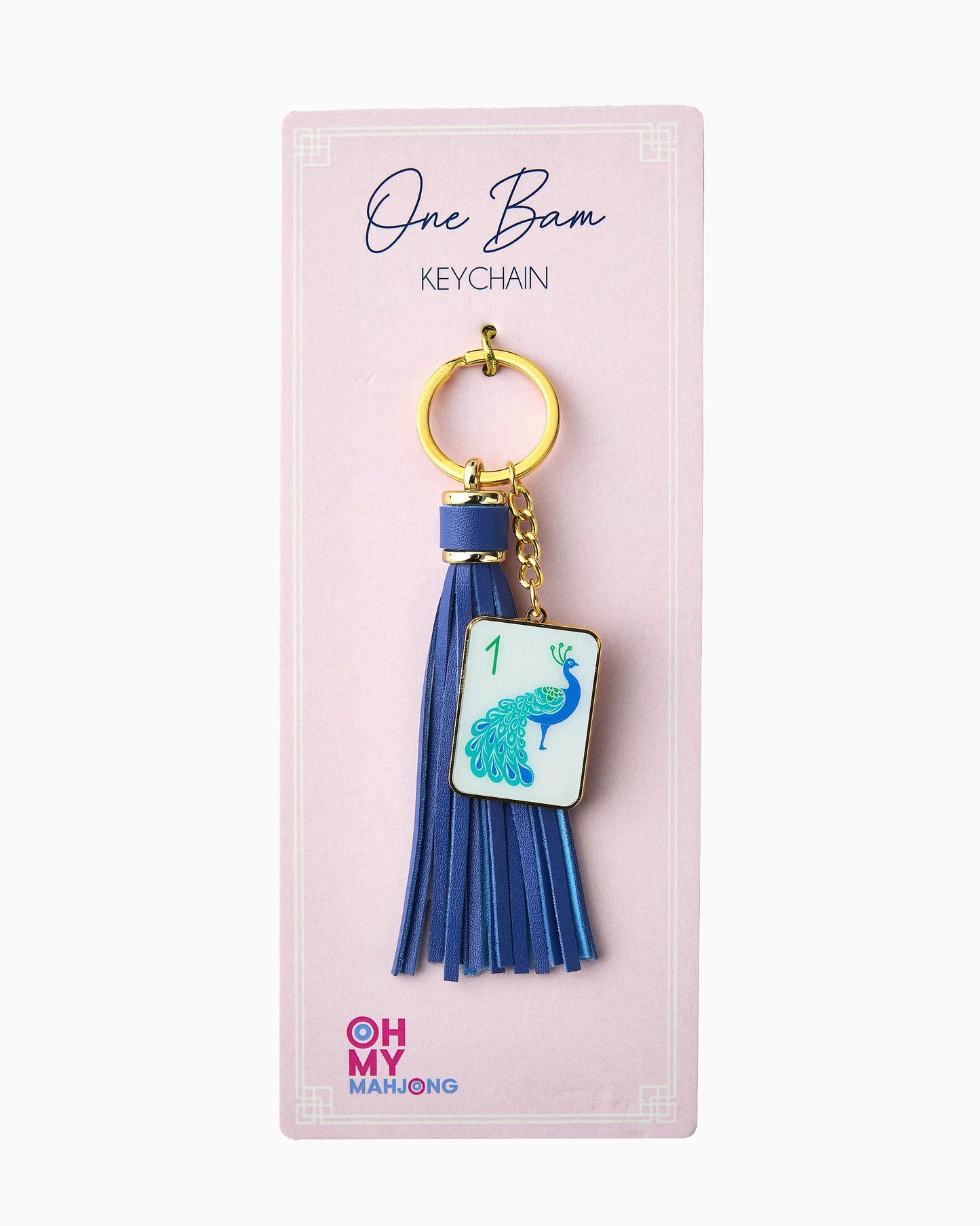 ONE BAM :Tasseled Keychain