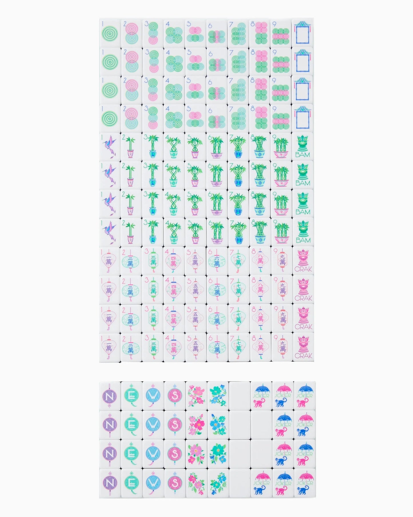 JASMINE: Mahjong Tile Set