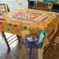 BAGUA BLOSSOM : Mahjong Tablecloth