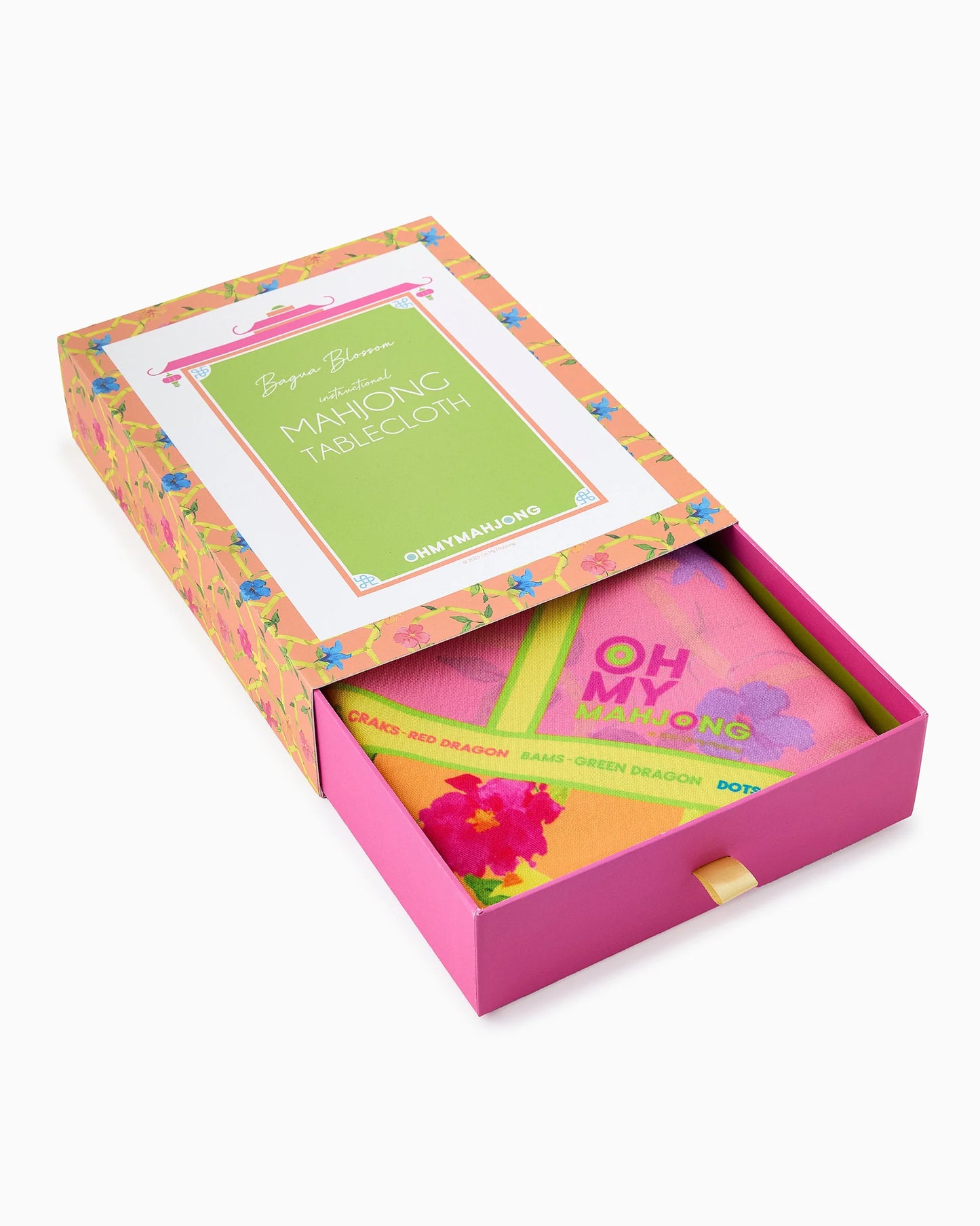 BAGUA BLOSSOM : Mahjong Tablecloth