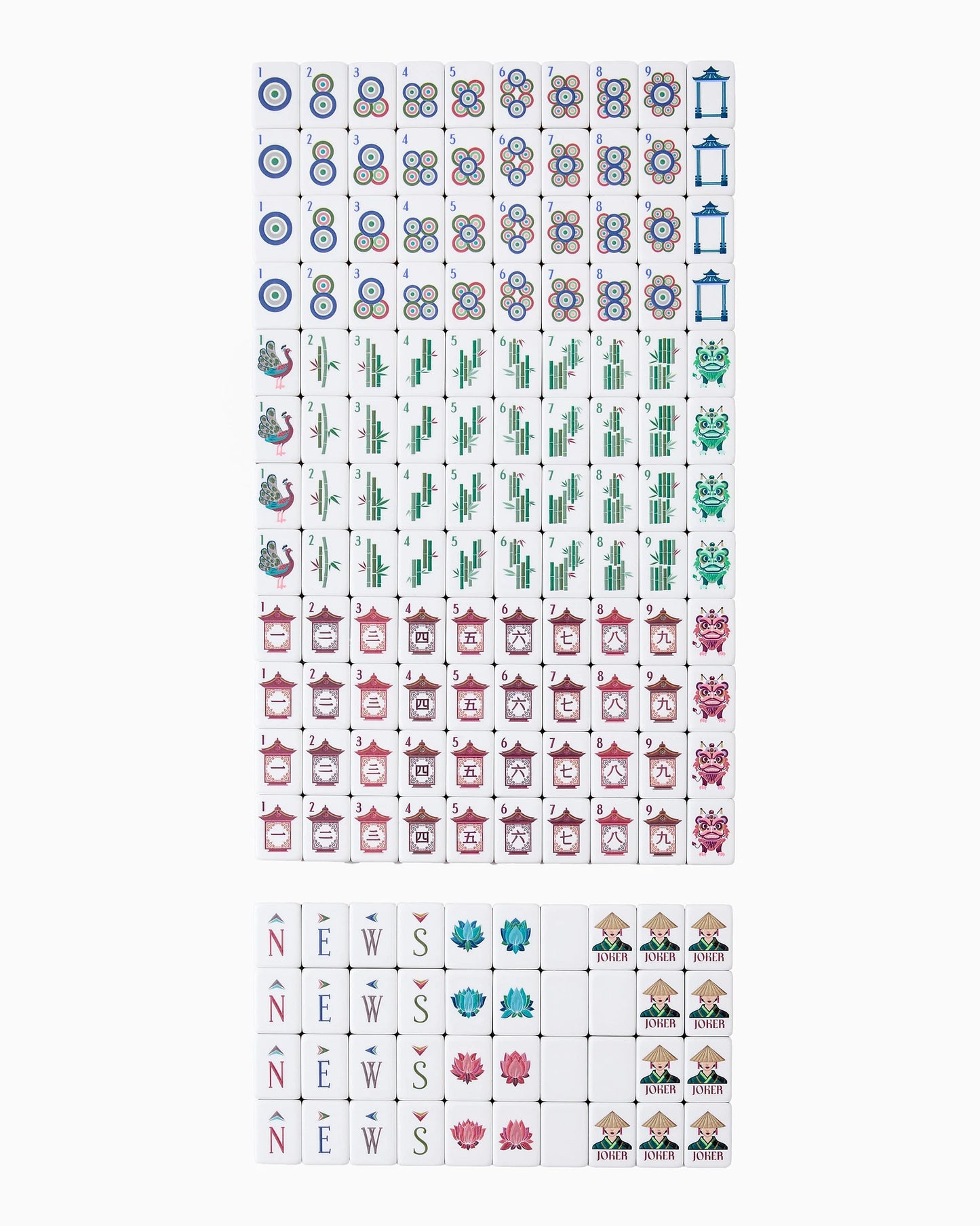 DRAKE: Mahjong Tile Set