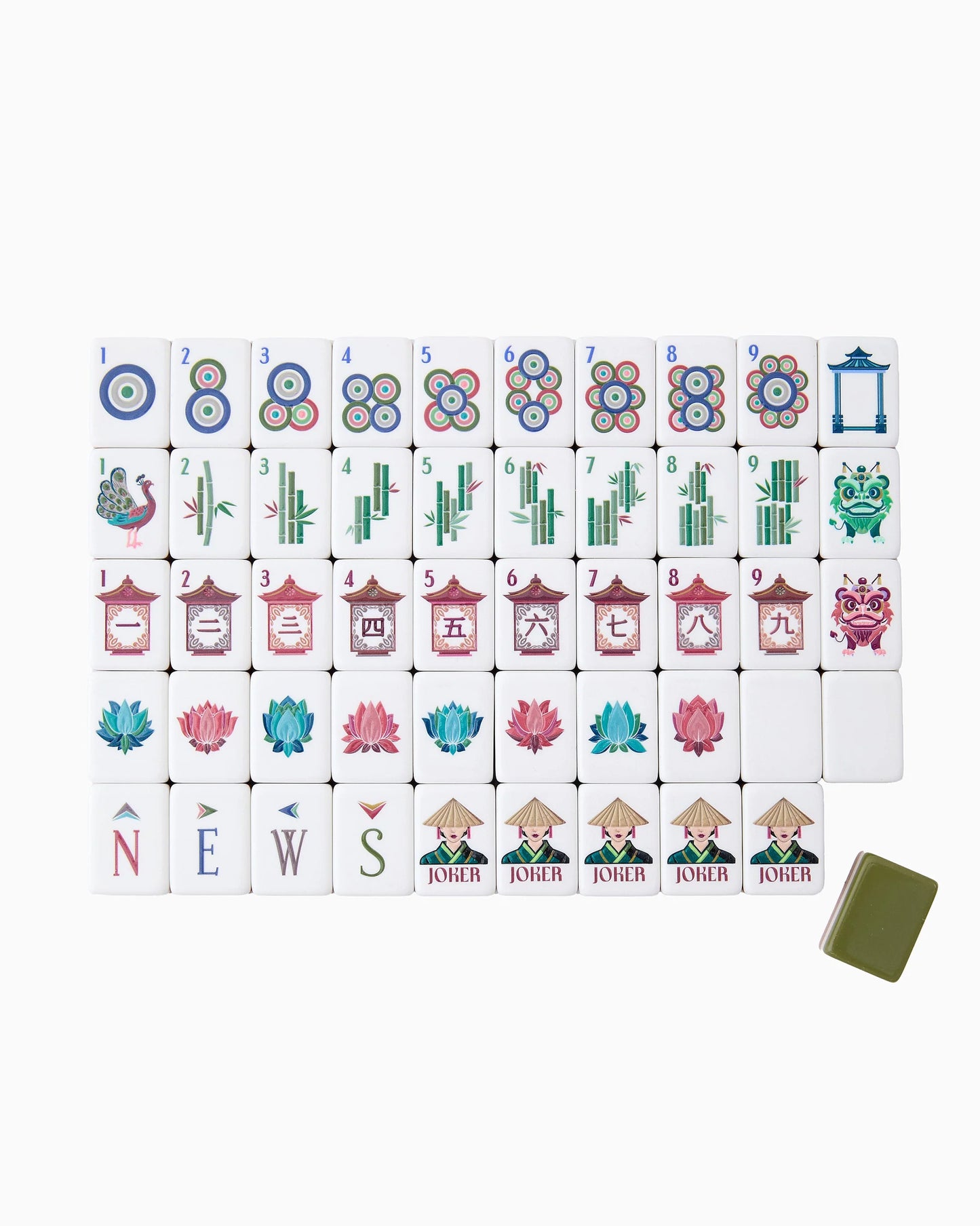 DRAKE: Mahjong Tile Set