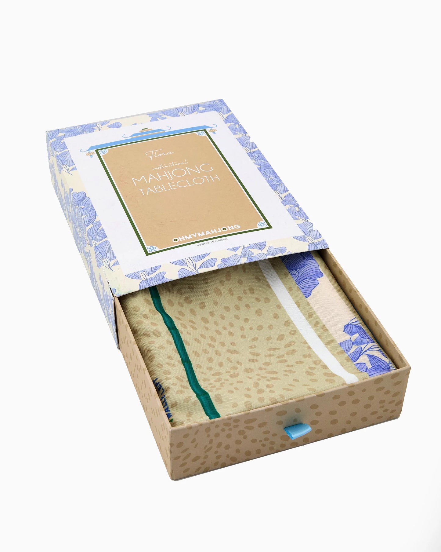 FLORA : Mahjong Tablecloth