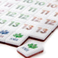 Oh My Mahjong Heritage Rummi tile set close up of flower joker tile