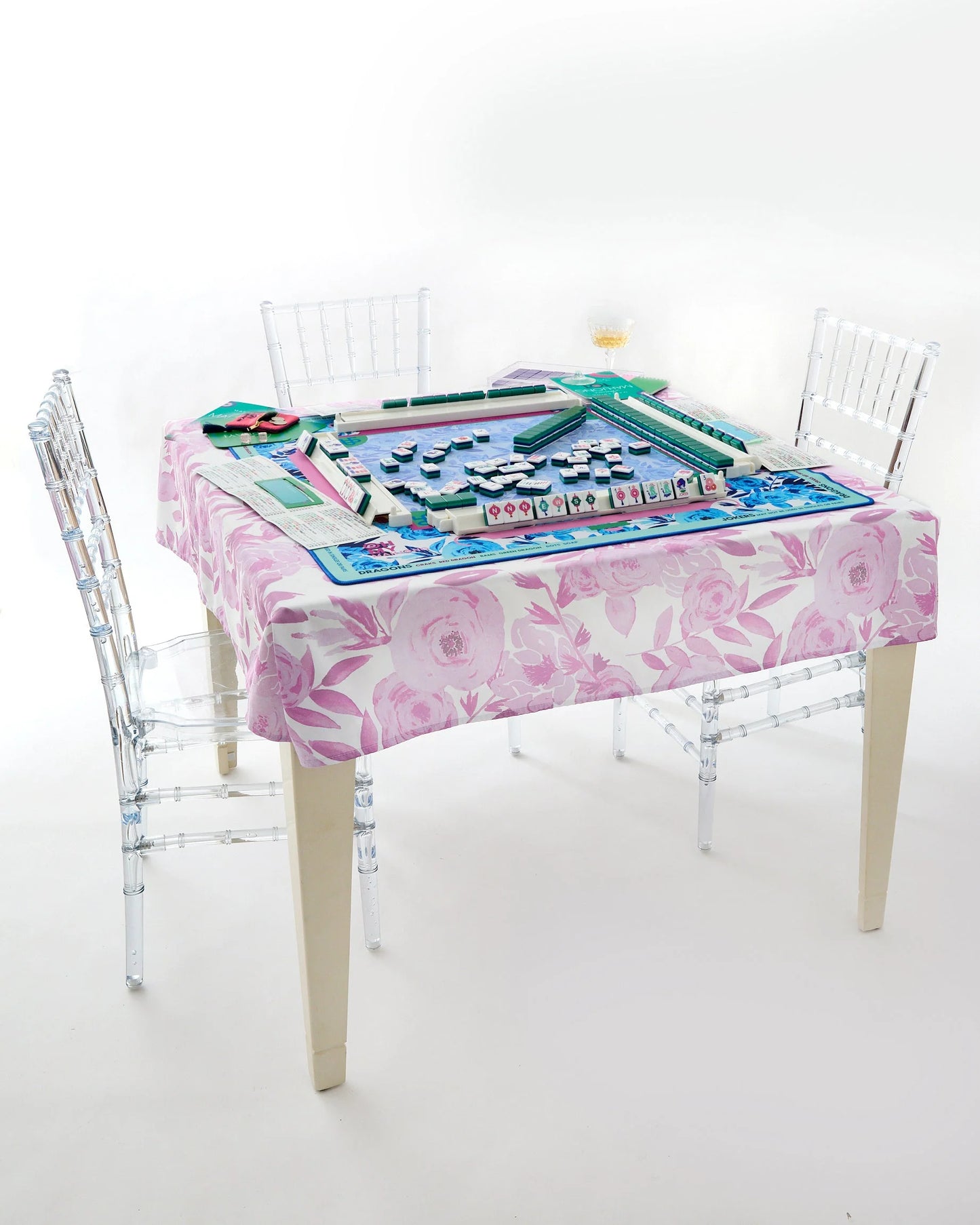 LAVENDER LUX : Mahjong Tablecloth