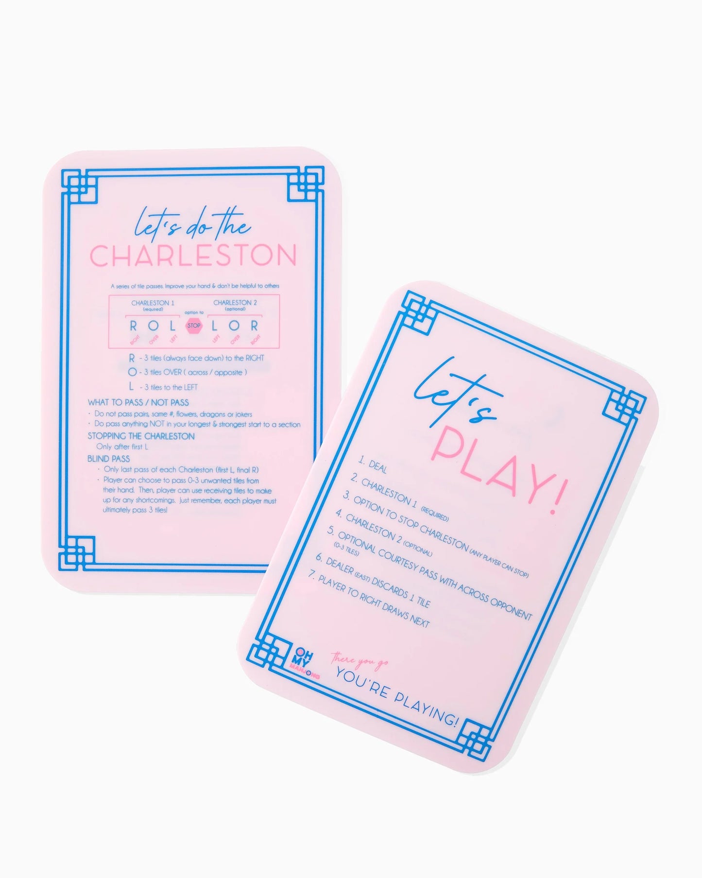 LIGHT PINK : Mahjong Tile Shufflers