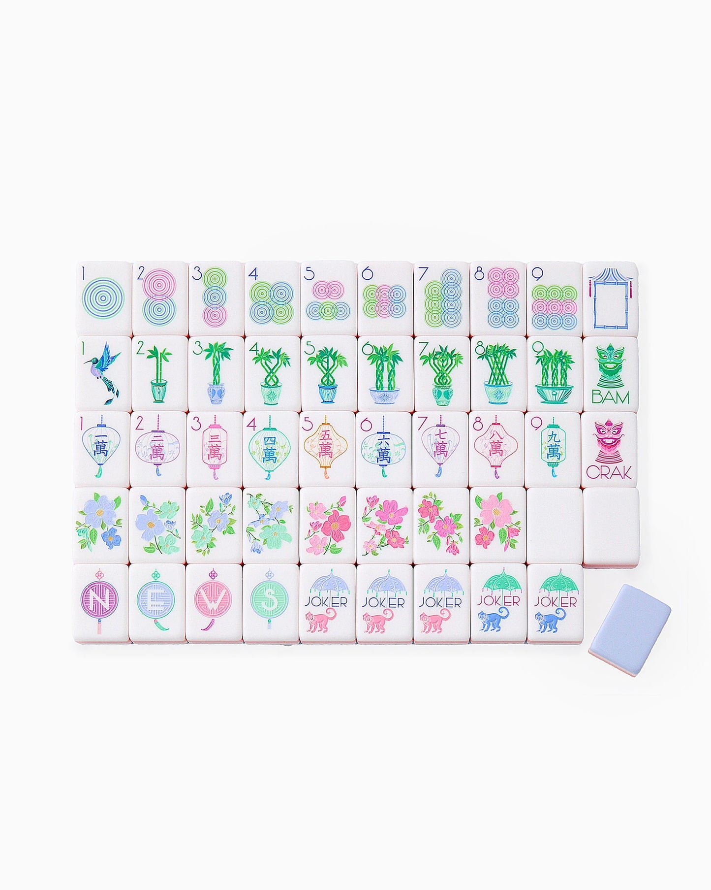 LUMINAIRE: Mahjong Tile Set