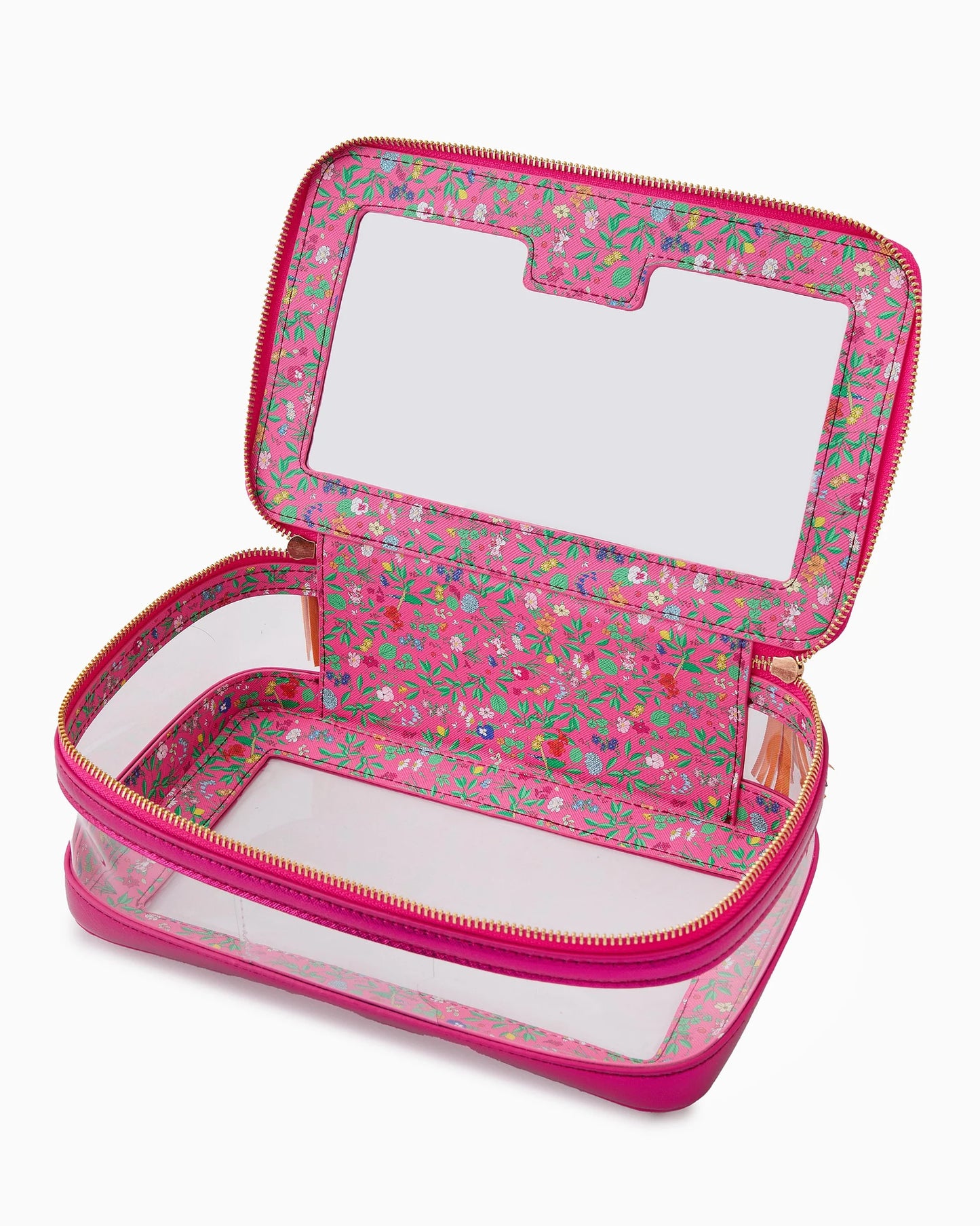 METALLIC HOT PINK: Stacking Tile Storage Bag
