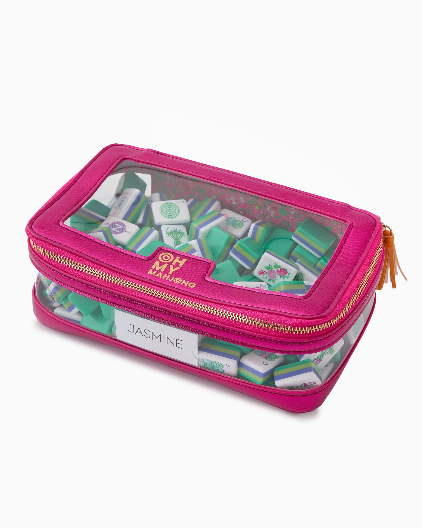 METALLIC HOT PINK: Stacking Tile Storage Bag