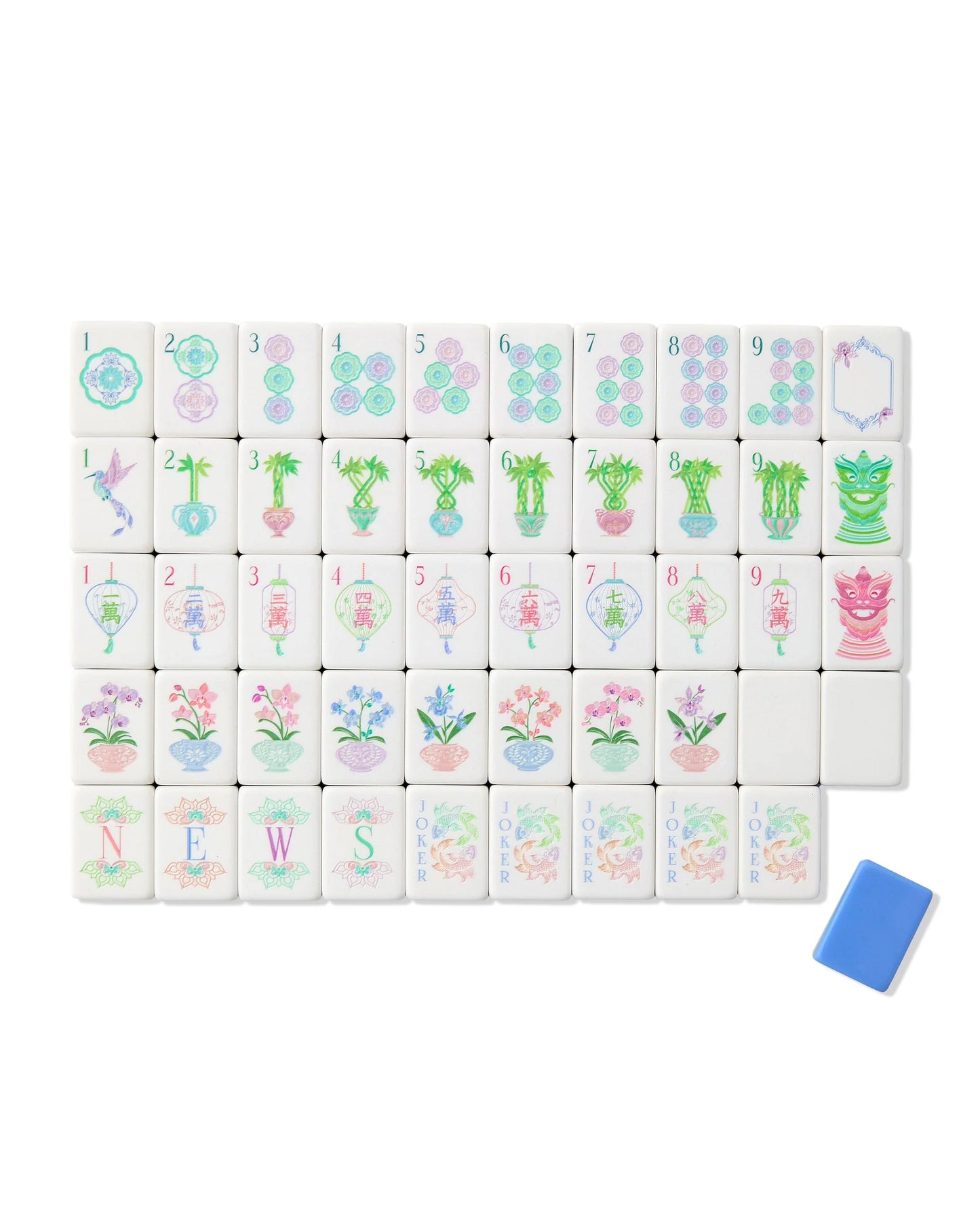 MOONLIGHT: Mahjong Tile Set