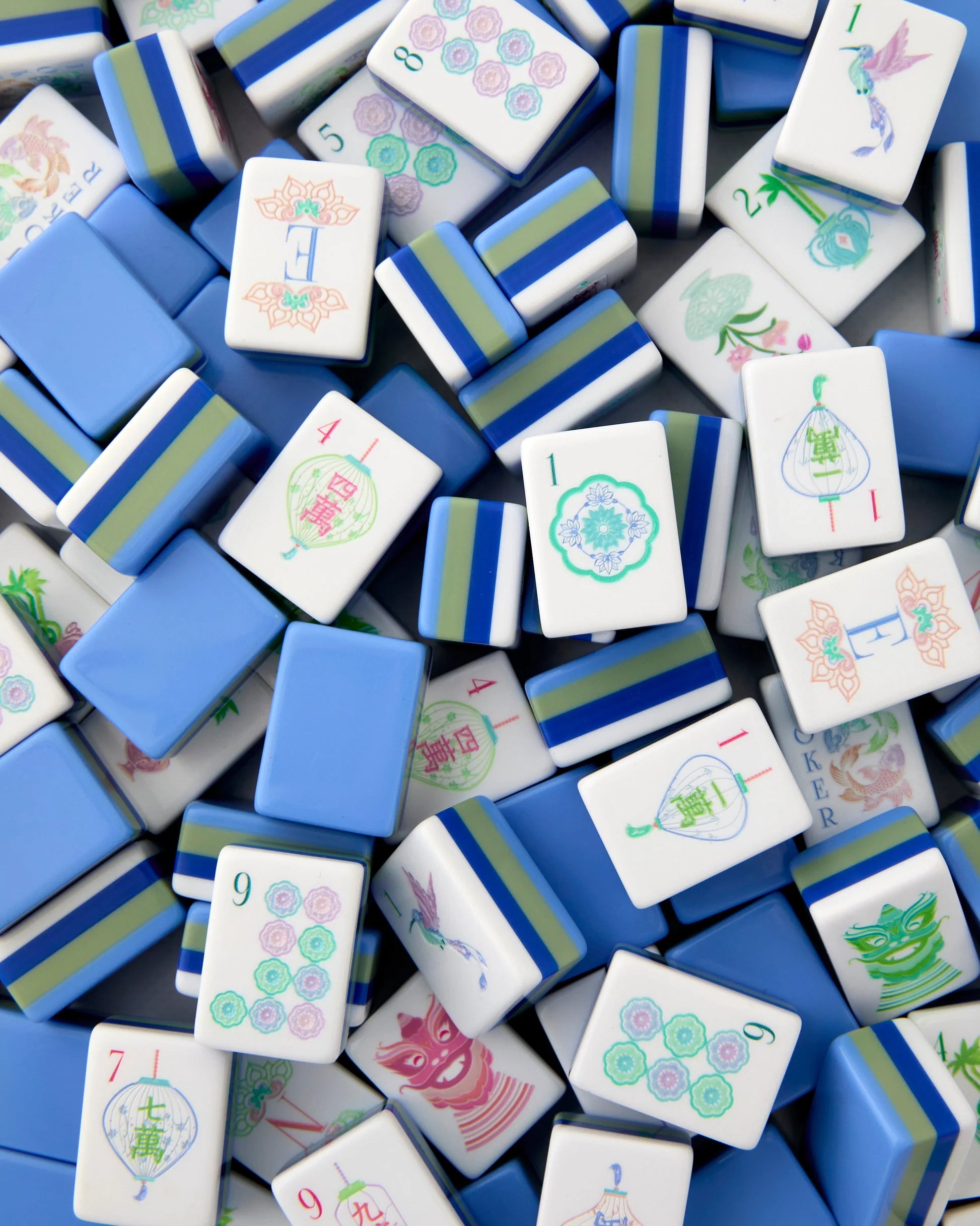 MOONLIGHT: Mahjong Tile Set – ANEWIN