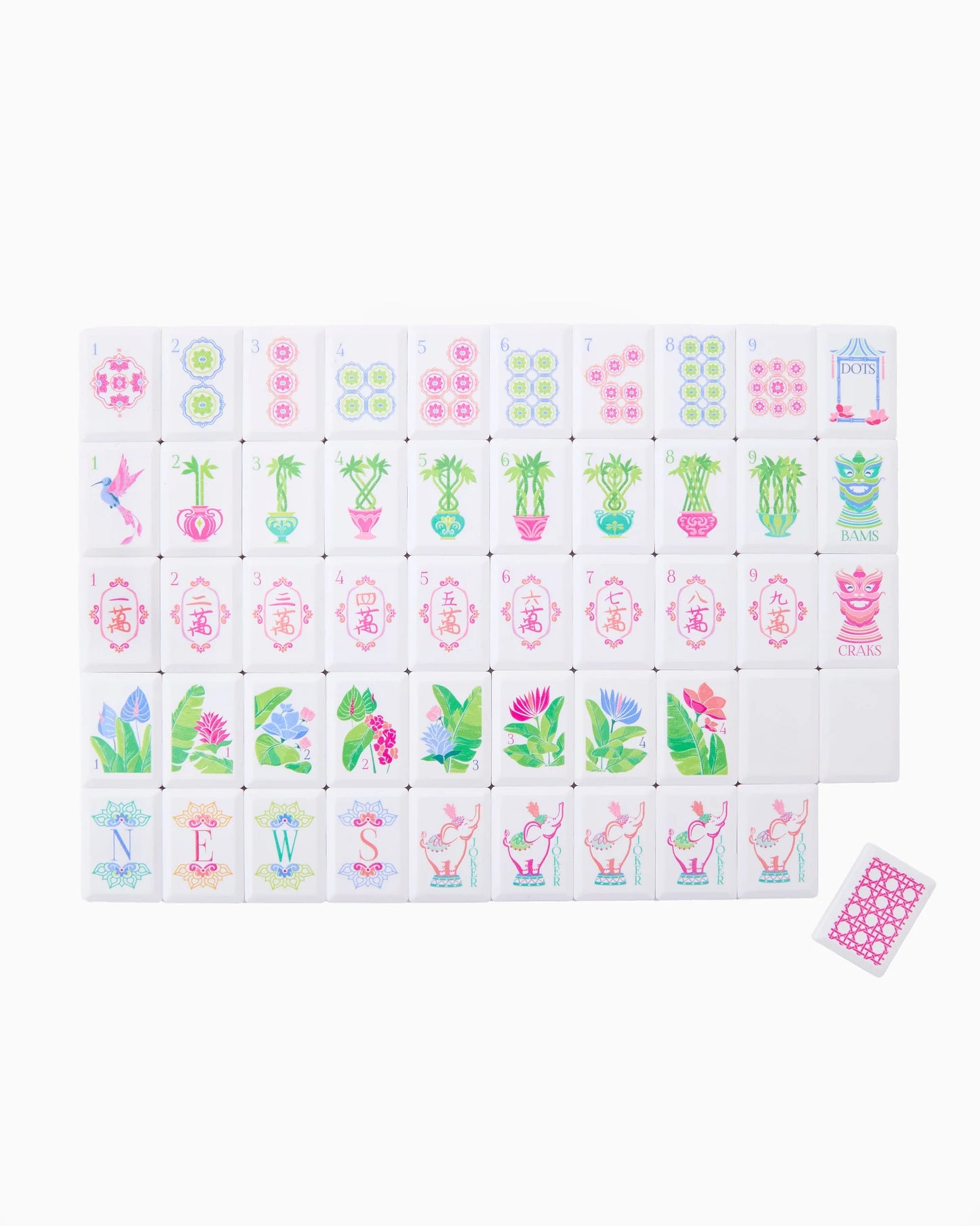 POPPY: Debutante Mahjong Tile Set